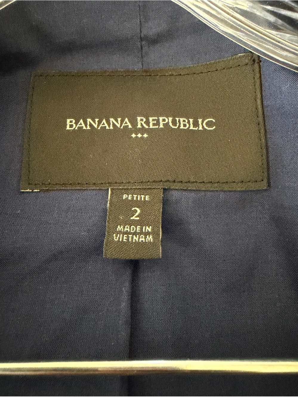 Banana Republic Blue Linen-Blend Blazer with High-Waist Shorts Set - Picture 2 of 11